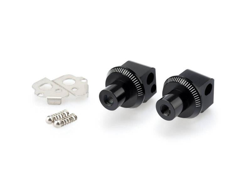 Puig Pillion Footpeg Adaptors Black 6563N
