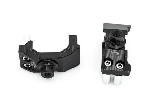 Gilles Tooling AXB Chain Adjuster For Yamaha YZF-R7 2022-2025 Black AXB-RM39-B