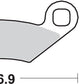 Sbs All-Terrain Sintered Brake Pads For Polaris Ranger RZR 800 1988-2014 642ATS