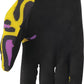 THOR Sportmode Cheetah Gloves Yellow/Purple/Black