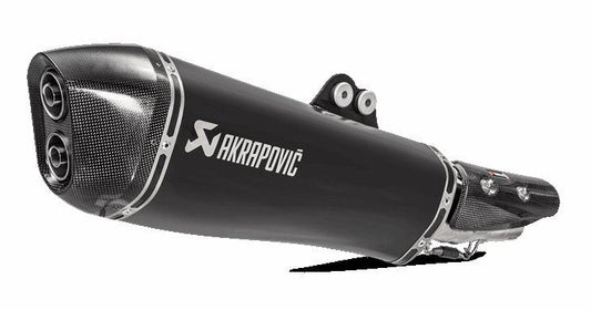 Akrapovic Slip-On Line Muffler Scooter SS Black For Kymco AK 550 I 17-20 S-KY5SO1-HRAASSBL