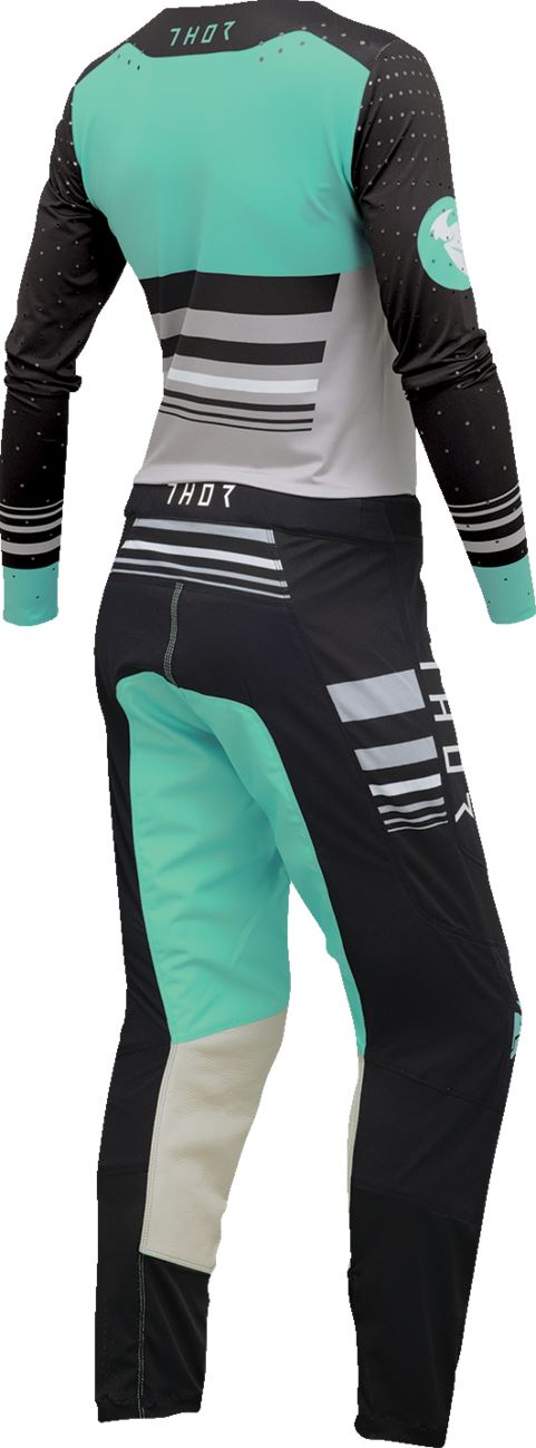 Thor Jersey Womens Prime Blaze Black/Mint 24 Model