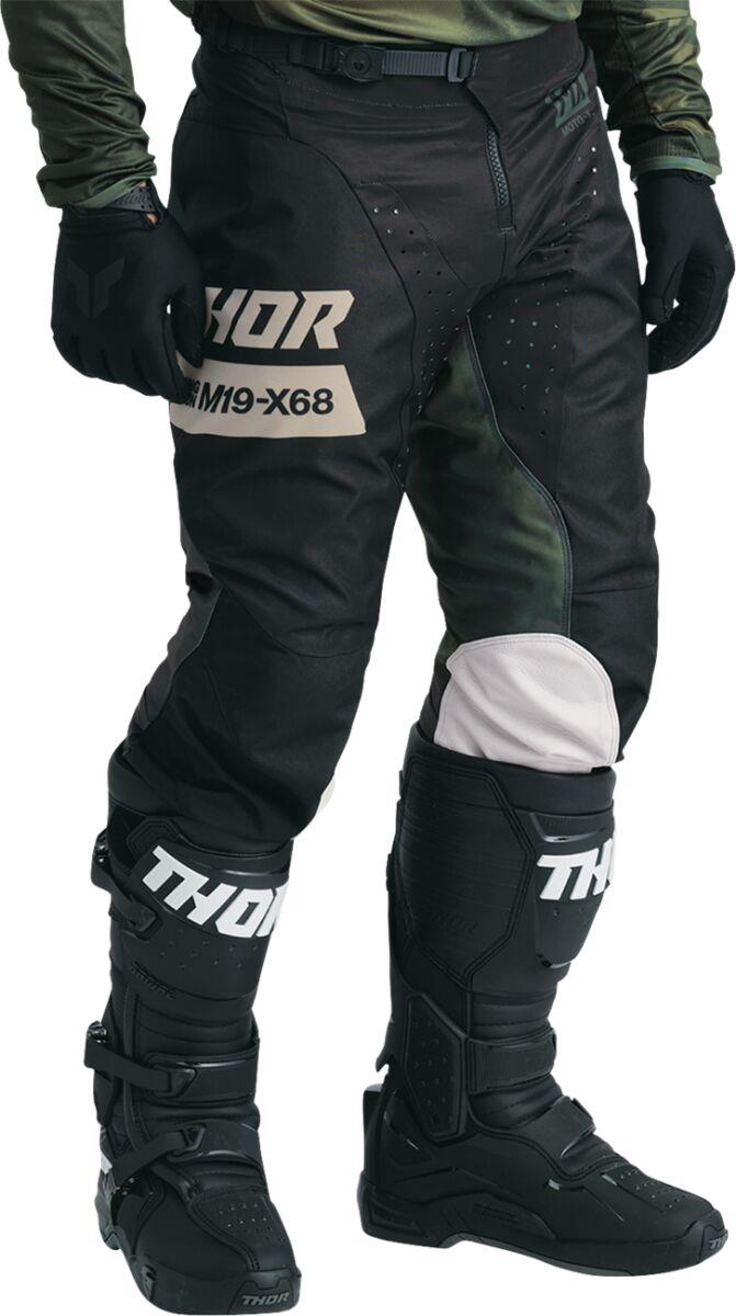 THOR Launchmode Bleach Pants Green/Black