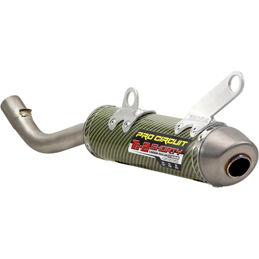 PRO CIRCUIT TI-2 Carbon-Aramid Fibre Silencer For Suzuki RM250 04-08