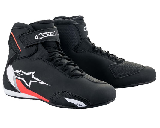 Alpinestars Sektor Shoes Black White Red