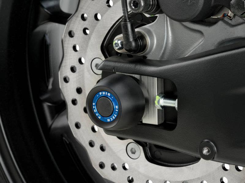 PUIG PHB19 Swing Arm Protector Black for Yamaha Tracer 7/GT/700/700 GT 20-25 20444N