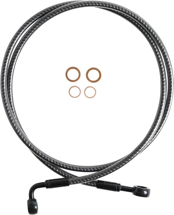 Magnum Shielding EZ-Align Brake Line For Harley FXSTC 1584 1985-2010 76450SW