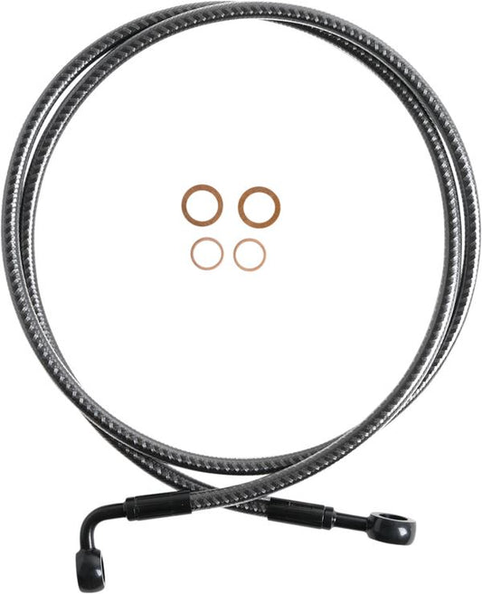 Magnum Shielding EZ-Align Brake Line For Harley FXSTC 1584 1985-2010 76450SW