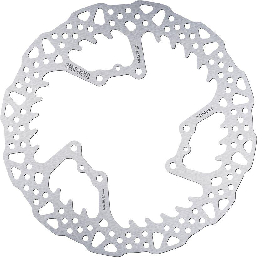 Galfer Brake Rotor Shark Fixed For Honda CRF 450 RX 2015-2026 Silver DF082HW