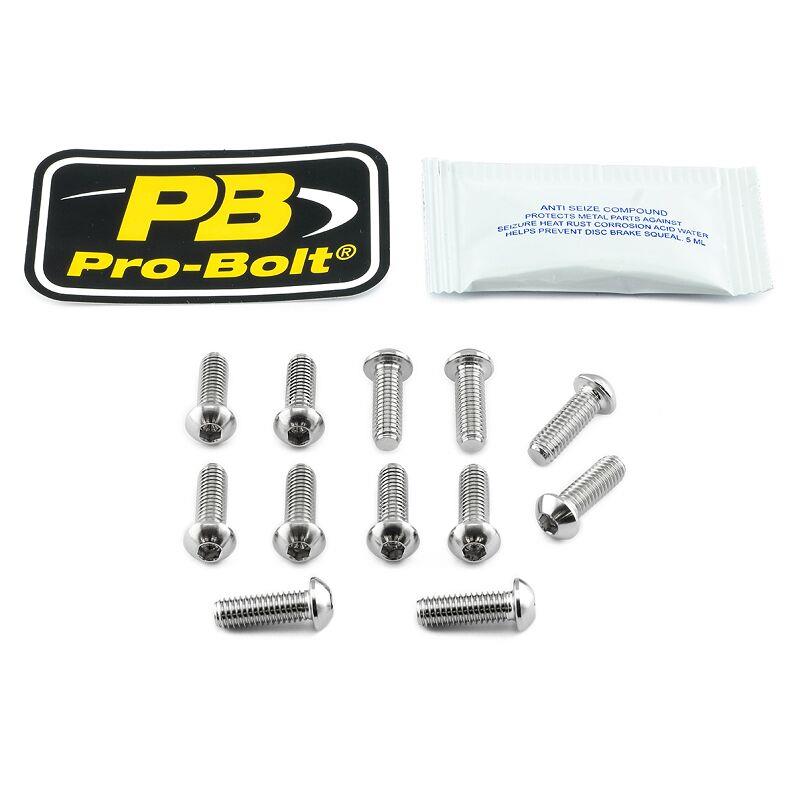 Pro Bolt Brake Rotor Mounting Bolt Kit For KTM Adv 1290 R 15-20 TI12DISCBMW002