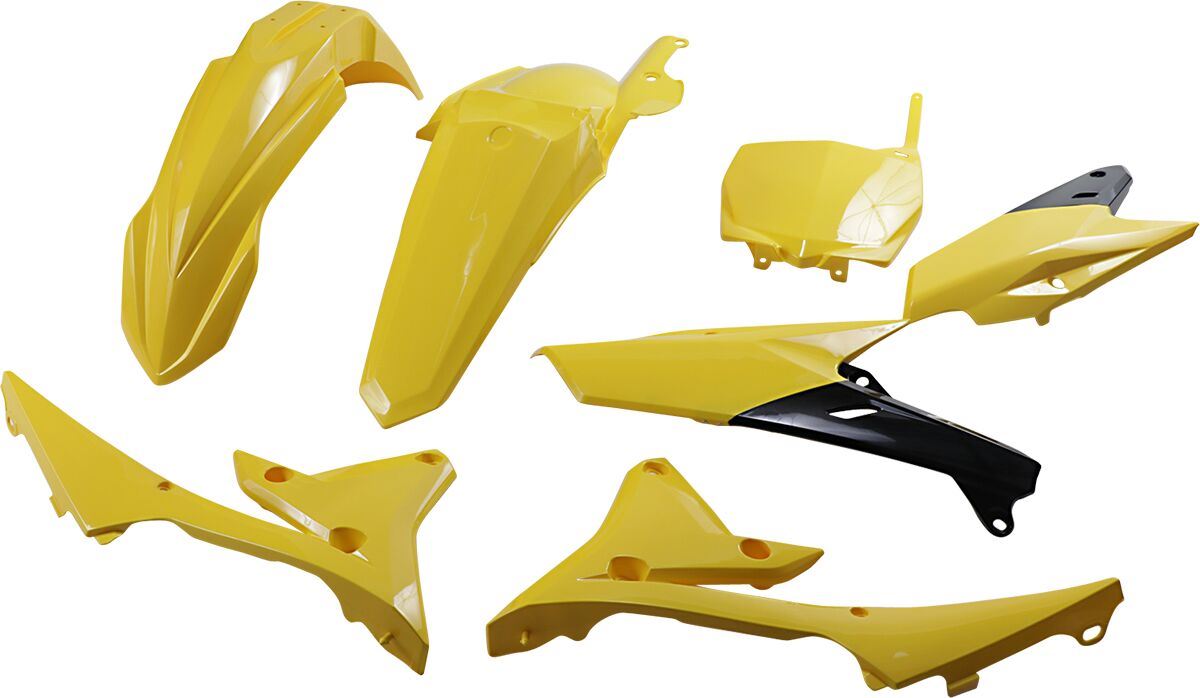 UFO COMPLETE BODY KIT YAMAHA YZ250/450F YELLOW/BLACK YAKIT318-101