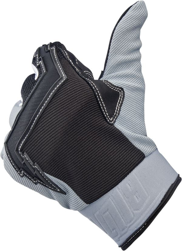 Biltwell Motorcycle Gloves Baja Gray/Black