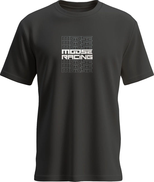 Moose Racing T-Shirt Recurrence Black