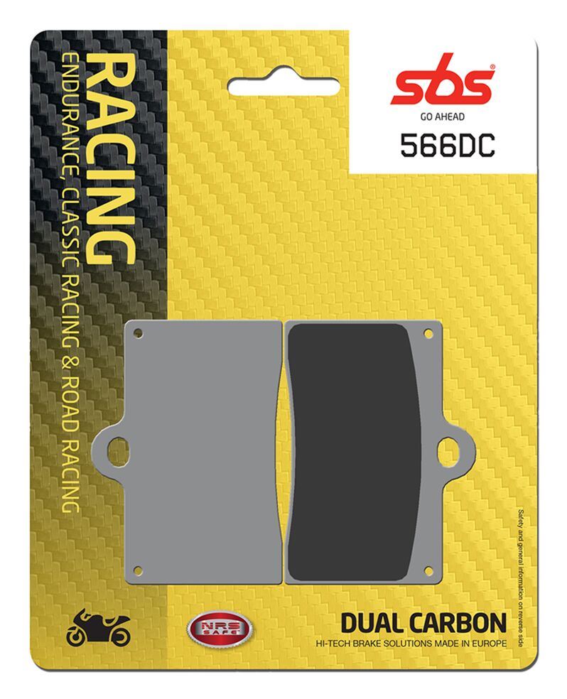 Sbs DC Racing Dual Carbon Brake Pads For Yamaha YXZ 1000 R SS 2016-2026 566DC