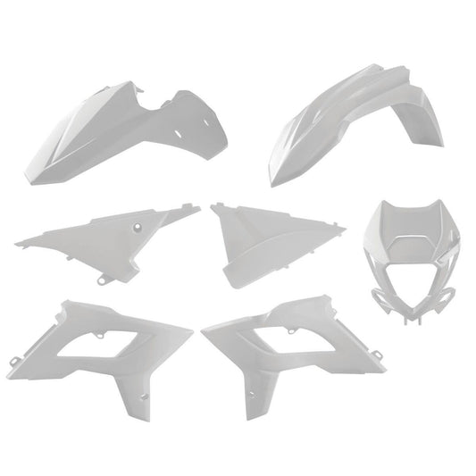 Polisport Complete Body Kit For Beta RR 50 2013-2017 White ABS Plastic Kit 91086