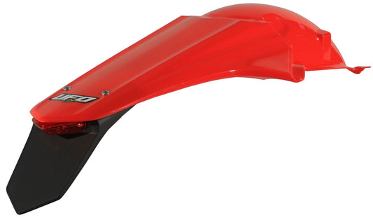UFO ENDURO REAR FENDER W/ LED-LIGHT HONDA CRF250/450R CRF-RED HO04643070