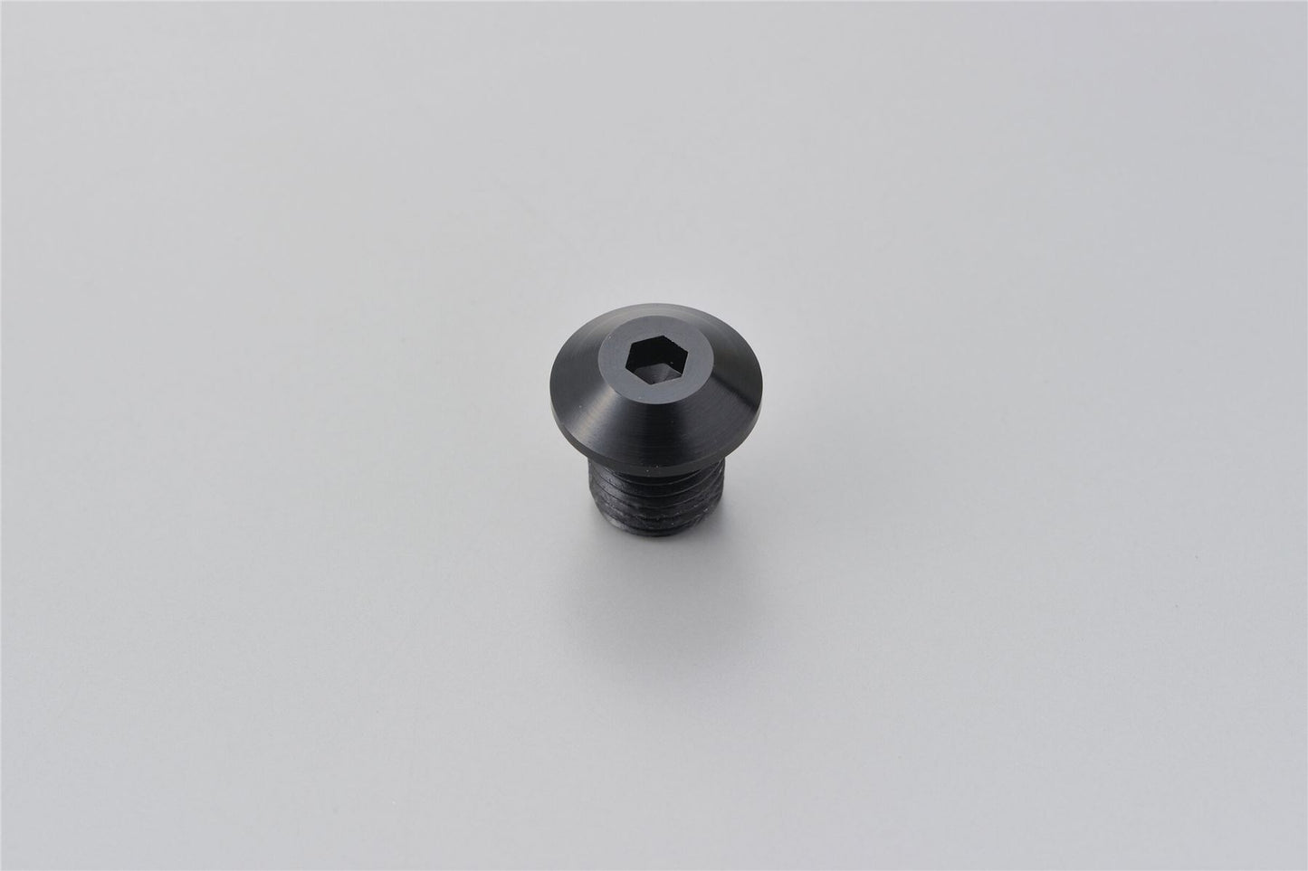Daytona Mirror Plug Bolt Black M10 x P1.25 Right CNC Aluminum Hole Plug 99616