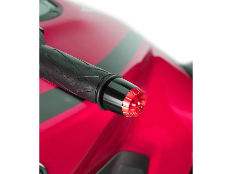 Puig Thruster Bar End Caps Purple 4202B