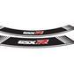 Puig Wheel Rim Stickers White 005CF