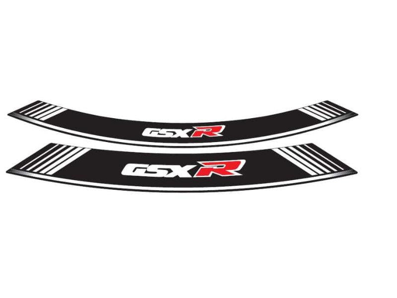 Puig Wheel Rim Stickers White 005CF
