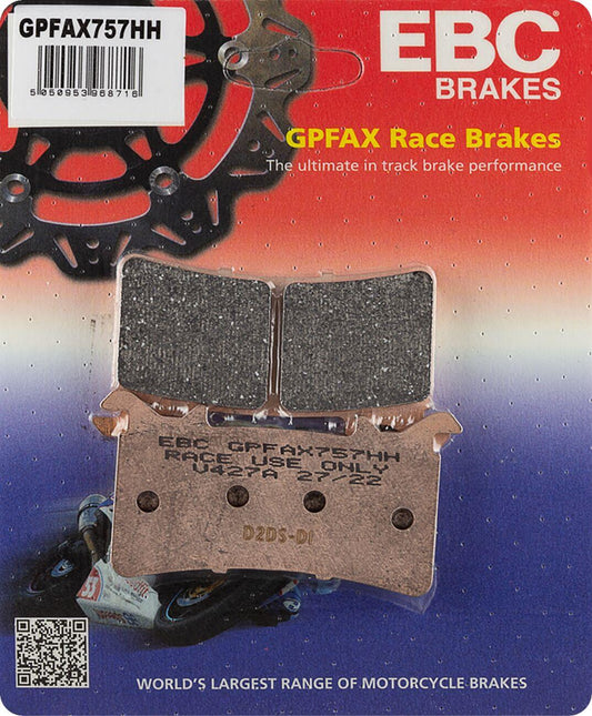 Ebc Series Race Sindered Brake Pads For Honda CBR 1000 RR-R 2017-2026 GPFAX757HH