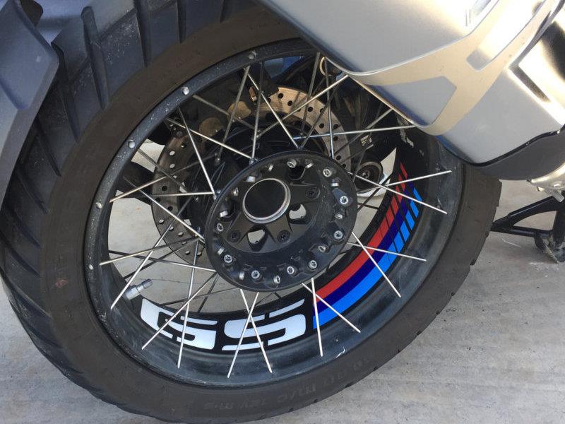 PUIG GS Rim Strips Gold for BMW R1200 GS Adventure 14-18 20151O