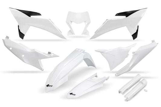 UFO Complete Body Kit For KTM EXC 300 TBI 2026 White Gloss Finish KTKIT546F@042