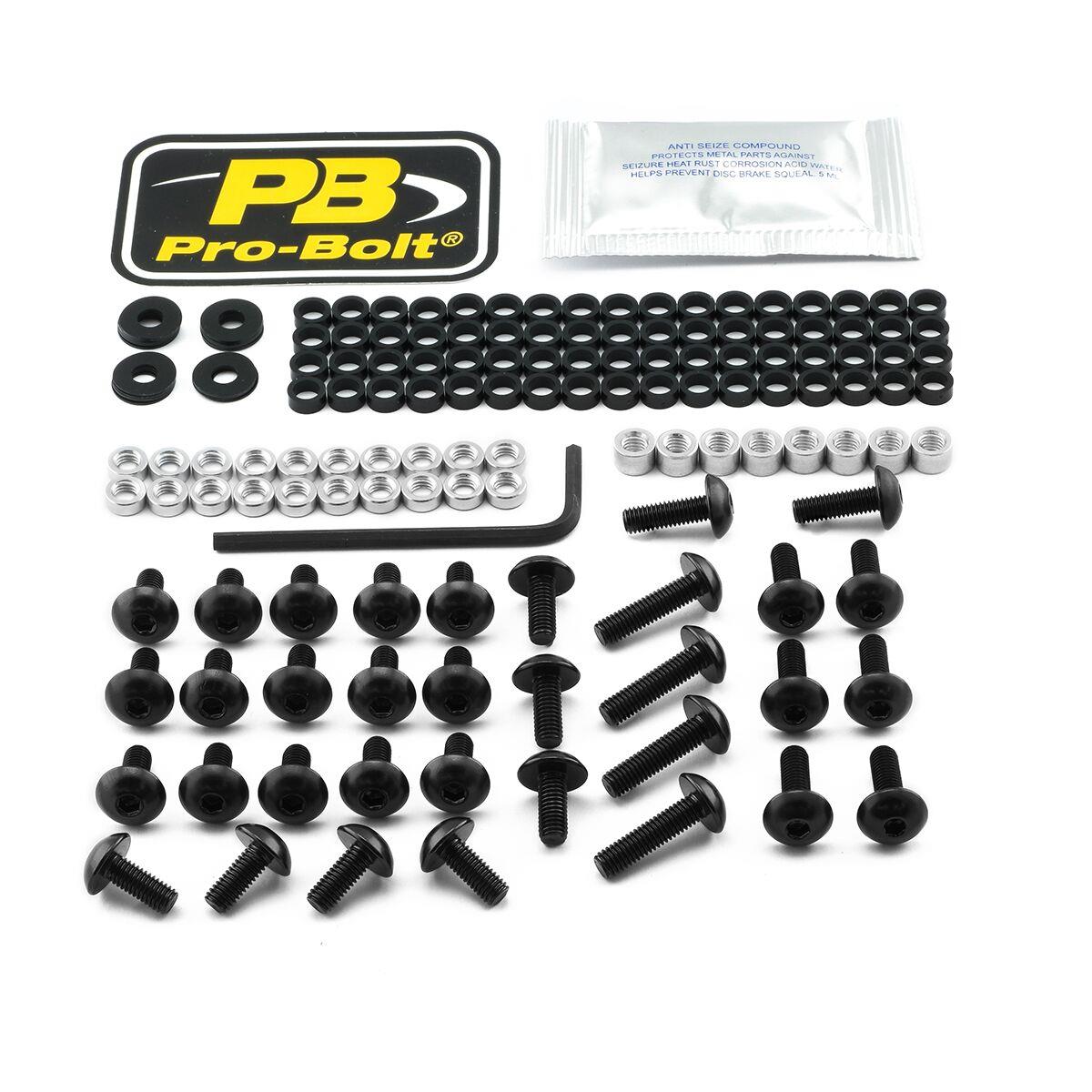 Pro Bolt Aluminium Fairing Bolt Kit For BMW R 1200 GS 2013-2016 FBM730BK