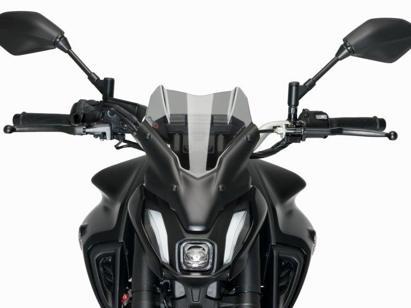 PUIG New Generation Sport Screen Dark Smoke for Yamaha MT-07/MT-07 Pure 21-24 20618F