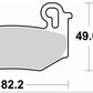 Sbs HS Street Excel Sintered Front Brake Pads For BMW R 1300 GS 2024-2026 1004HS