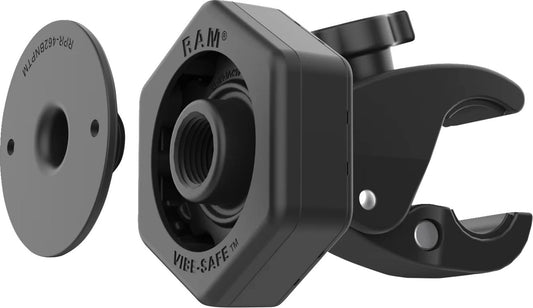 RAM MOUNTS Tough-Claw™ Small Clamp Base with Vibe-Safe™ Adapter