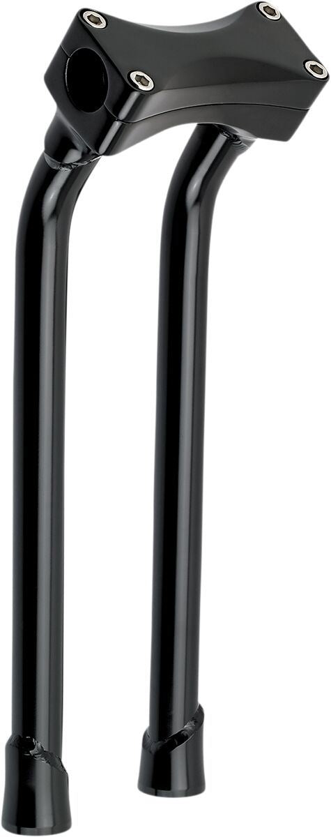 Biltwell Murdock O/S Risers Black 14" Pullback Handlebar Pair 6414-201-14