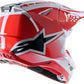 ALPINESTARS Supertech M10 Red & White Unite MX Helmet