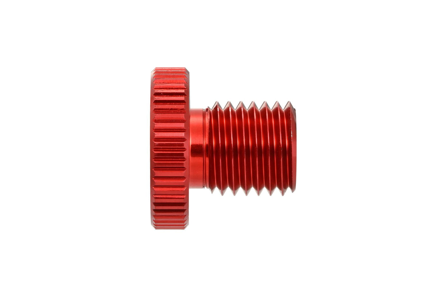 Daytona Mirror Plug Bolt Red M10 x 1.25 Right CNC Aluminum Hole Plug 80941
