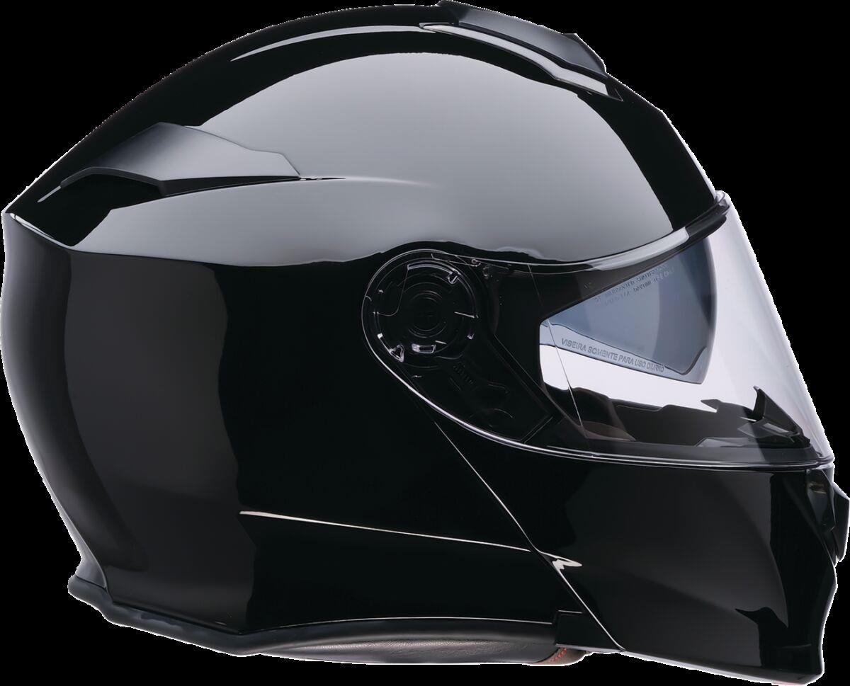 Z1R Solaris 2.0 Gloss Black Motorcycle Helmet