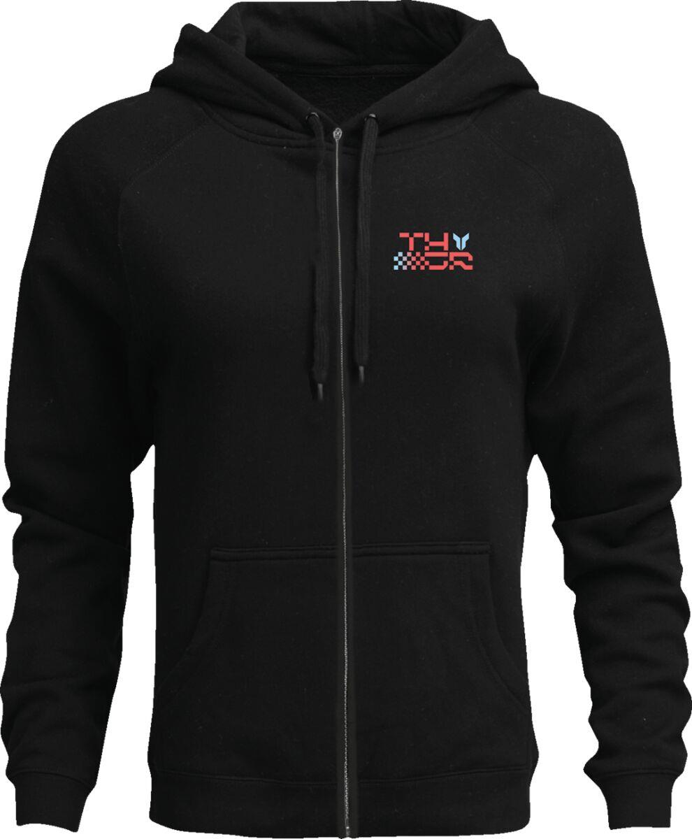 THOR Vantage Zip-Up Hoodie Black