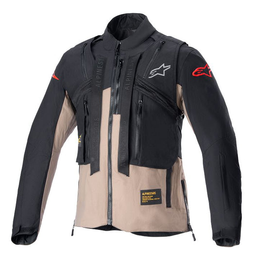 Alpinestars Techdura Jacket Black White Red