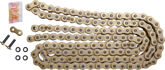 RK Motorcycle Drive Chain 530 XSOZ1 130L RXRING Gold GB530XSOZ1130CLF