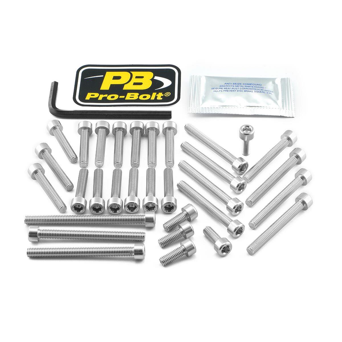 Pro Bolt Engine Bolt Kit For Suzuki GSX-R 750 2011-2026 ESU091R