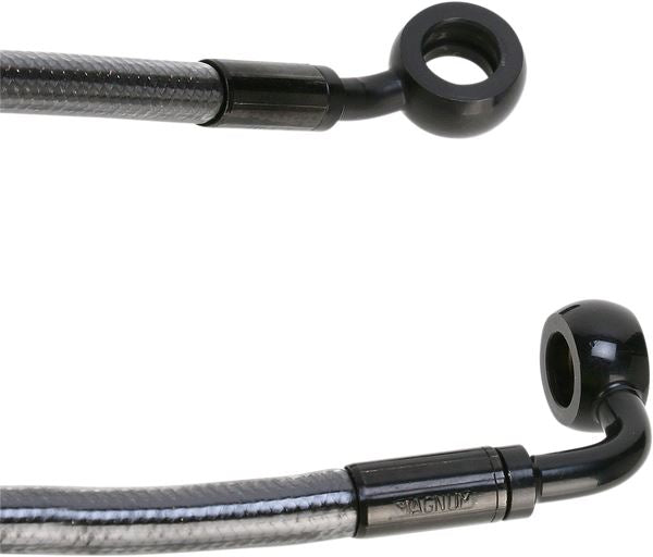 Magnum Shielding Single Disc Front Brake Line For Harley FLS 1690 00-14 46144SW