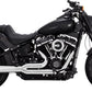 Vance & Hines Pro Pipe 2-into-1 Exhaust System Chrome For HD FXLRS 1923 18-24 17387