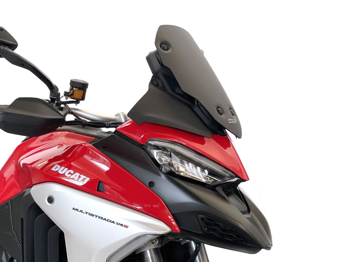 WRS Deflectors Ducati Multistrada V4 Matt Black Du019no