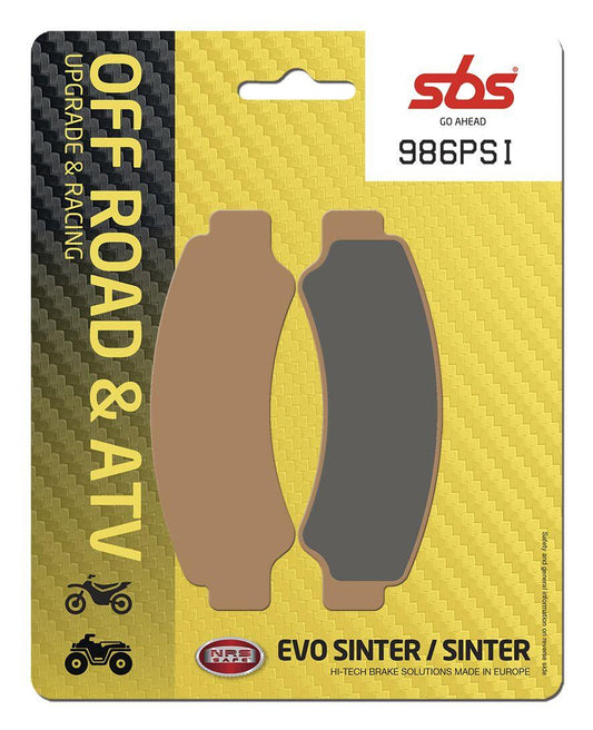 Sbs PSI Brake Pads For CF Moto CFORCE 520 EFI 4X4 2018-2021 986PSI