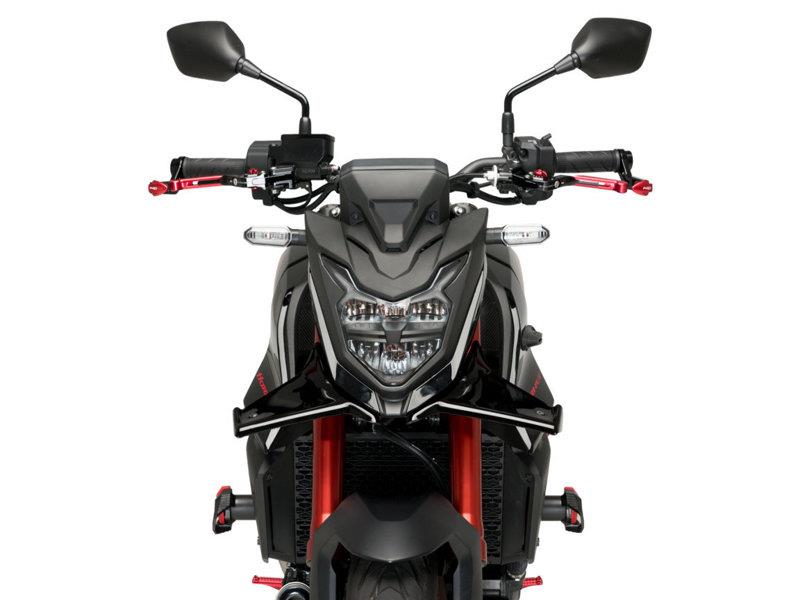 PUIG Naked Front Spoiler Carbon Look for Honda CB750 Hornet 23-24 21519C