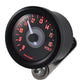 Daytona VELONA48 Analog Voltmeter Clear Face Low Voltage Alert 80859
