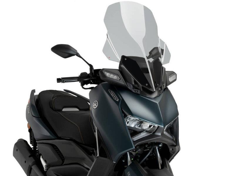 PUIG V-Tech Line Touring Screen Light Smoke for Yamaha XMax 125/300/Tech Max 23-25 21745H
