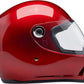 BILTWELL Lane Splitter Red Motorcycle Helmet