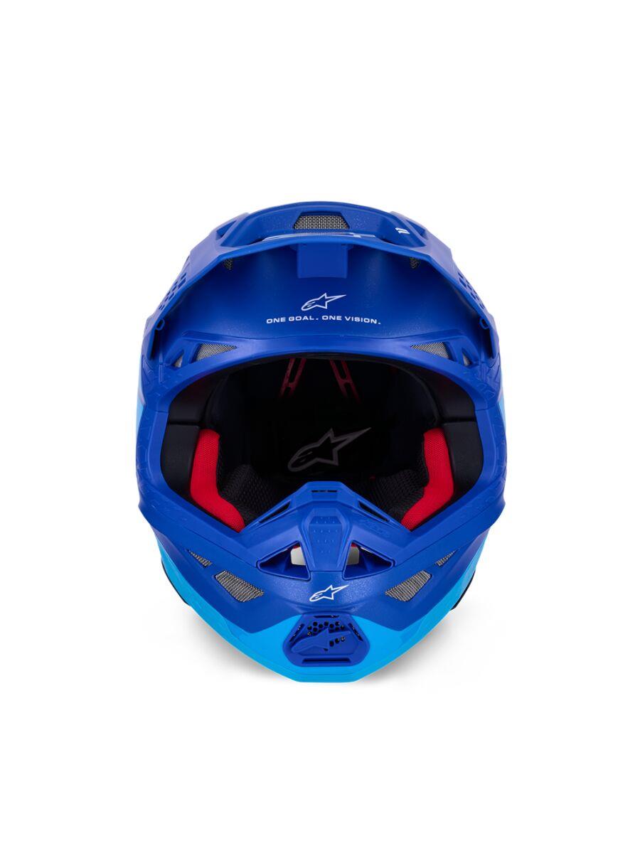 ALPINESTARS Supertech M10 Flood MIPS® Helmet BLUE/BLK-CARB 2025 Model