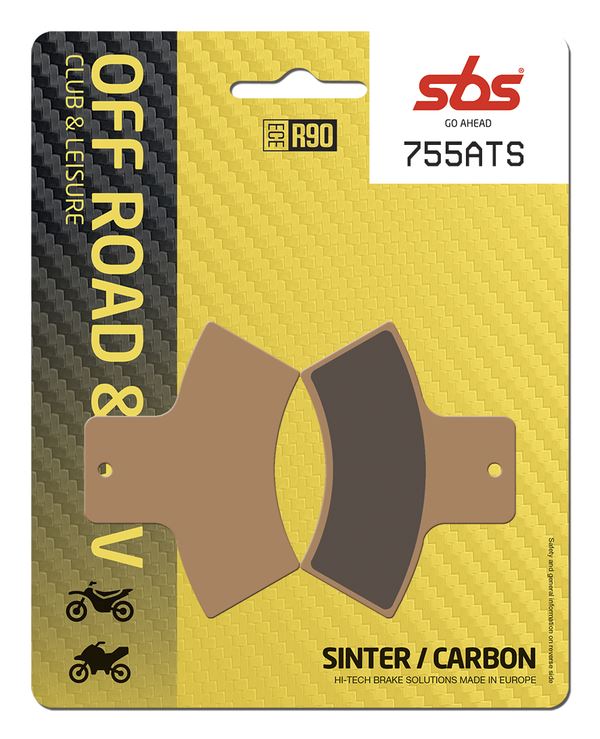Sbs All-Terrain Sintered Brake Pads For Polaris Sportsman 400 HO 98-13 755ATS