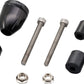 Daytona BULLET Handlebar Ends Black Anodized Pair 30mm Outer Diameter 98374